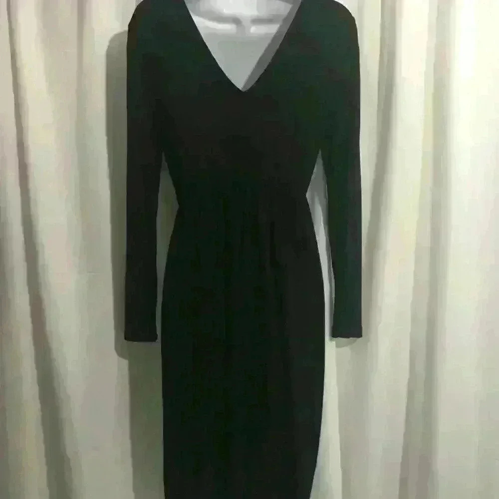 Black Long Sleeve Bar 111 Dress - Picture 3 of 6